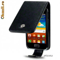 Vand husa flip protectie Samsung Galaxy Ace Plus GT-S7500 bonus folie protectie ecran foto