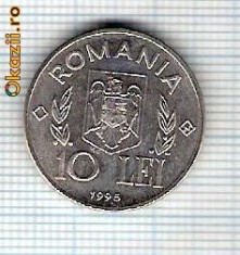 73 Moneda 10 LEI 1995 FAO -starea care se vede -ceva mai buna decat scanarea