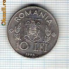 73 Moneda 10 LEI 1995 FAO -starea care se vede -ceva mai buna decat scanarea