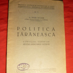 Dr. E.Nicoara - Politica Taraneasca - ed. 1944