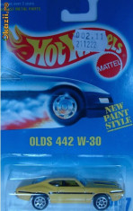 HOT WHEELS --OLDSMOBILE 442 ++1799 DE LICITATII !! foto