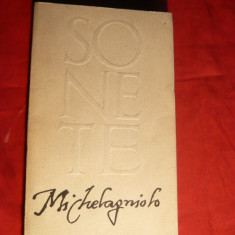 Michelangelo - SONETE - ed. ESPLA 1964