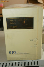 UPS no-name 1500TA 1500 VA cu acumulatoare noi foto