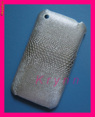 HC160 - Husa Carcasa protectie plastic - iPhone 3G , 3Gs - Argintie +FOLIE foto