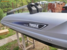 Thule Pacific 500 Gri (cutie portbagaj 330 litri) cu bari transversale foto
