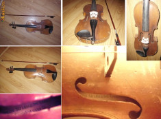 Vioara Antonius Stradivarius Cremonensis inscriptionata anno 17 copie Polonia foto