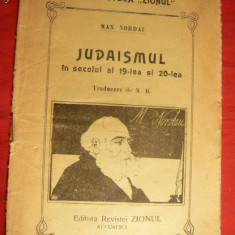 Max Nordau - Judaismul in sec.IX si XX - ed. cca. 1910