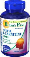 L-carnitina acetil 1000 mg, 60 capsule, forma libera foto