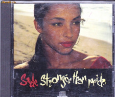 Sade, Stronger than pride - CD original 1987 CBC Records foto