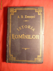 A.D.Xenopol - Ist.Romanilor din Dacia Traiana -vol.3 si 4 - Ed.IIa 1896 foto