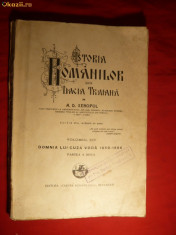 A.D.Xenopol - Ist.Romanilor din Dacia Traiana -vol.14 - Ed.IIIa 1930 foto