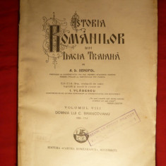 A.D.Xenopol - Ist.Romanilor din Dacia Traiana -vol.8 - Ed.IIIa 1929