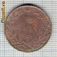 111 Moneda 5 BANI 1867 WATT &amp;amp;amp; Co -starea care se vede -ceva mai buna decat scanarea foto