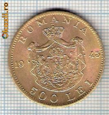 100 Moneda 500 LEI 1945 -starea care se vede -ceva mai buna decat scanarea foto