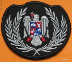 emblema sapca politie locala (epoleti,insemne,grade,semne,cuc,cuci,cascheta) foto