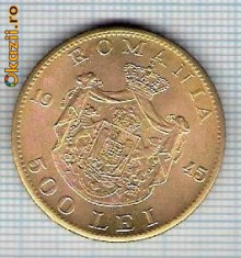 168 Moneda 500 LEI 1945 -starea care se vede -ceva mai buna decat scanarea foto