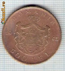 159 Moneda 500 LEI 1945 -starea care se vede -ceva mai buna decat scanarea foto