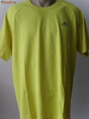 TRICOU ADIDAS NOU, ORIGINAL GALBEN, MARIME M foto
