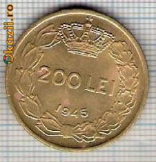 181 Moneda 200 LEI 1945 -starea care se vede -ceva mai buna decat scanarea foto