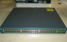 Switch Cisco Catalyst 3560 48x 10/100 + 4x SFP, WS-C3560-48TS-S foto