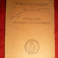 P.H.Suciu - Evolutia Stiintei Economice -Prima ed. 1943