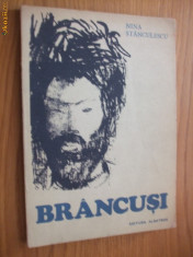 BRANCUSI - Nina Stanculescu (autograf) - 1981, 164 p. cu imagini in text foto
