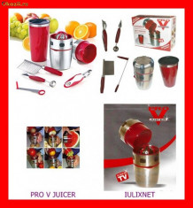 PRO V JUICER STORCATOR FRUCTE LEGUME TELESHOPING !! foto