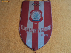 Fanion Clubul Sportiv Scolar RESITA ( format mare) foto