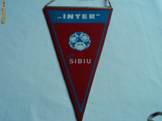 Fanion fotbal INTER Sibiu foto