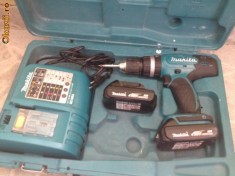 AUTOFILETANTA PROFESIONALA MAKITA CU 2 ACUMULATORI DE 18 V foto