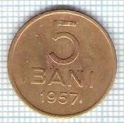 296 Moneda 5 BANI 1957 -starea care se vede -ceva mai buna decat scanarea foto