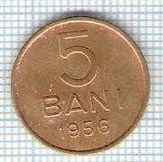 312 Moneda 5 BANI 1956 -starea care se vede -ceva mai buna decat scanarea foto