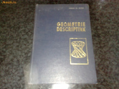 Geometrie Descriptiva - St. Botez - 1965 foto