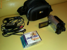 Camera video Sony DCR DVD 110E - putin folosita foto