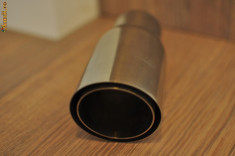 Tips / capat de toba tunning - Inox - 5.6 cm diametru * BORLA * foto