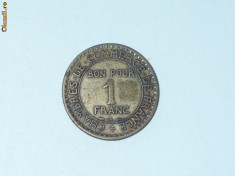 FRANTA - 1 FRANC 1924 foto