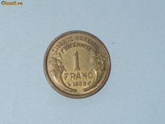 FRANTA - 1 FRANC 1939 foto