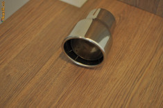 Tips / capat de toba tunning - Inox - 8 cm diametru foto