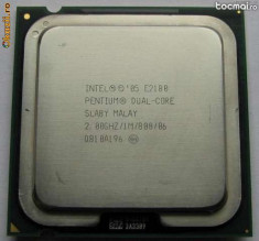 Procesor Intel Pentium Dual Core E2180 2Ghz/ 1M L2 cache, socket LGA775 foto