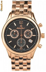 Nautica Chronograph, man&amp;#039;s, gold plated ~ Mathey-Tissot ~ Since 1886. Swiss Made. New, 3yw foto