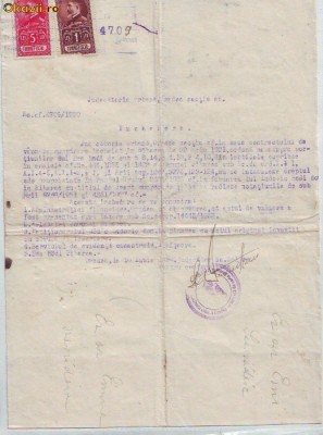 A82 Acte Incheiere Judecatoria Oradea 1930 foto
