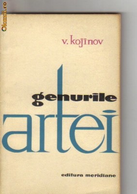 V Kojinov - Genurile artei foto