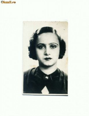 S FOTO 63 Lily Paici, Bucuresti 1937 -necirculata foto