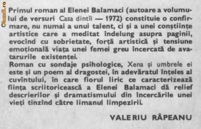 Elena Balamaci - Xena si umbrele ei foto