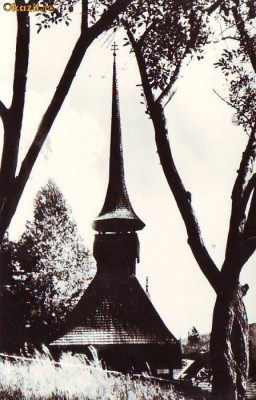 S-10268 CIUCEA Biserica din lemn NECIRCULAT foto