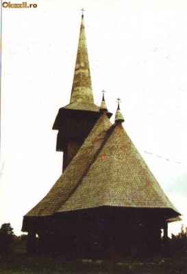 S-10301 CLUJ Biserica de lemn NECIRCULAT foto