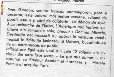Yves Gandon - Inflacarata Egle foto