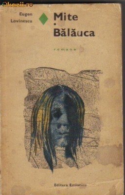 Eugen Lovinescu - Mite * Balauca foto