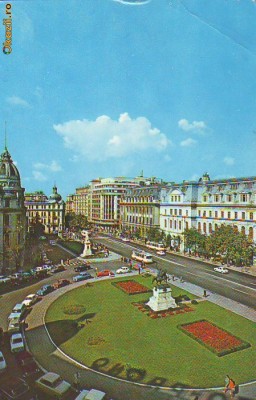 S-4881 BUCURESTI Piata Universitatii CIRCULAT foto