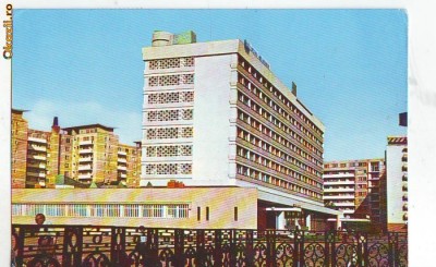 S-4847 BUCURESTI Hotel Nord CIRCULAT 1966 foto